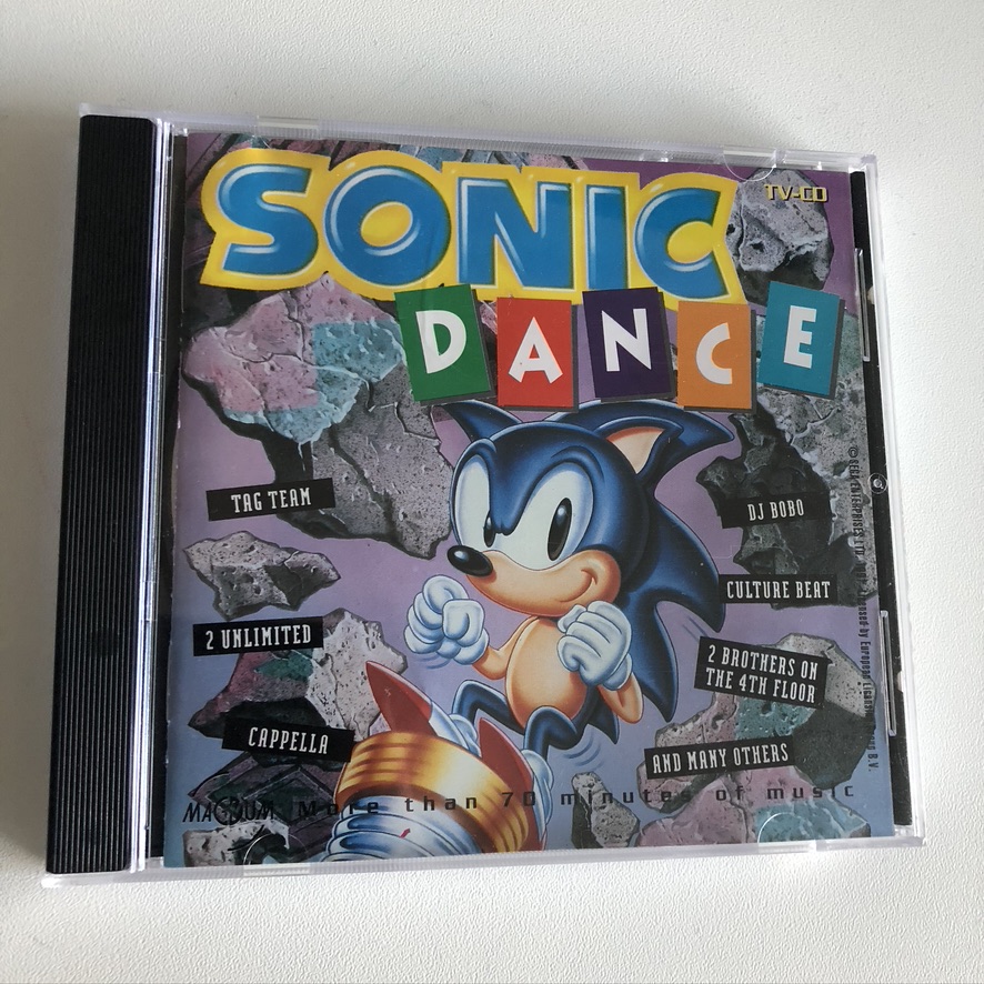 This text is a replacement for an image of the Sonic Dance Album